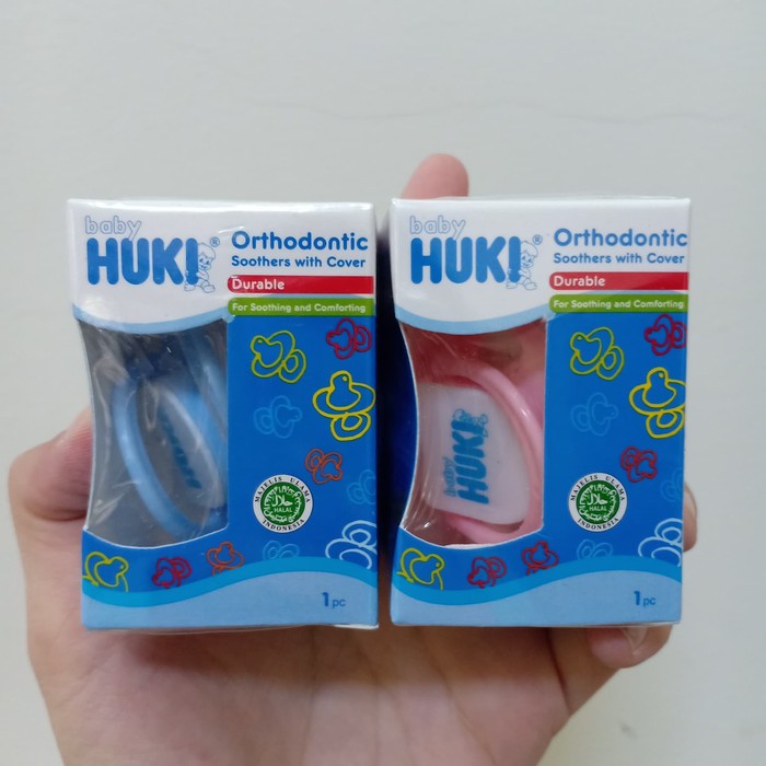 Huki Empeng /Huki Pacifier Empeng Orthodontic / pacifer isi 1's