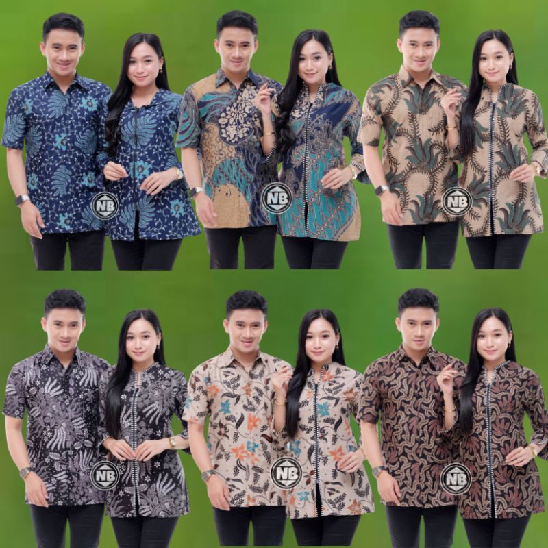 Bisa COD Atasan BATIK - Couple Batik atasan - Atasan Batik Couple