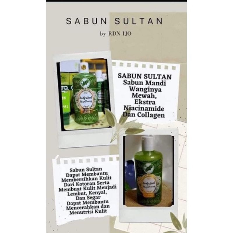 sabun mandi rdn ijo