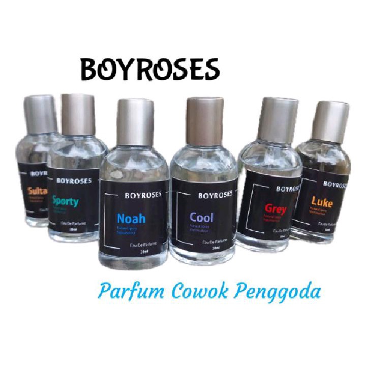 PARFUM PRIA BOYROSES AROMA KHAS BERKARAKTER 30ML PARFUM PENGGODA