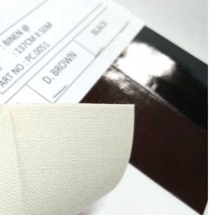 Kulit Bahan Sintetis Meteran Oscar - Binen Black