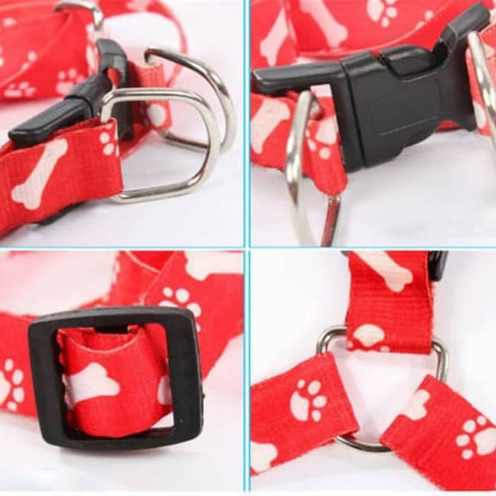 Harness Leash Tali Rompi Anjing Kucing Kelinci Otter Musang