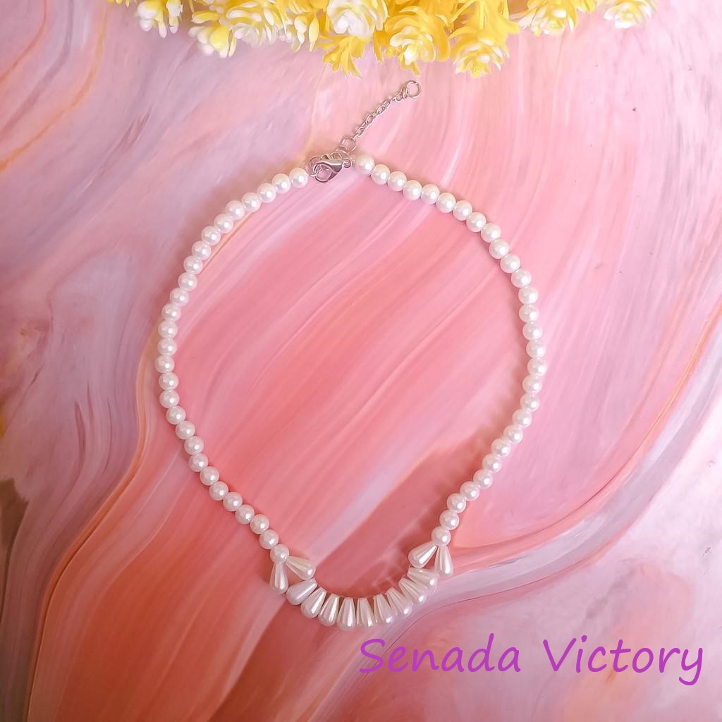 Senada Victory Kalung Choker Kiara Kalung Wanita Aksesoris Wanita SK045