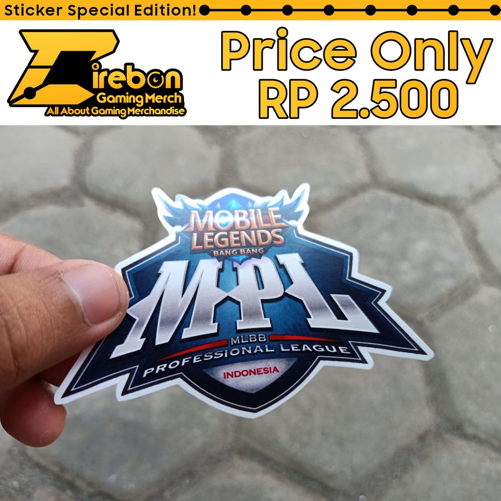 Sticker Stiker Mobile Legends Proffesional League Mpl Official