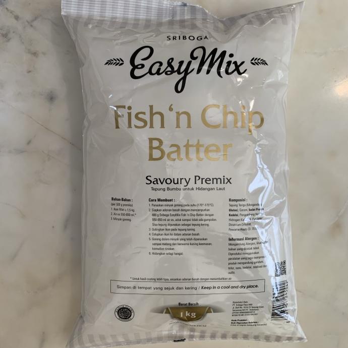 

[COD] Tepung Easymix Fish n Chip Batter 1Kg [COD]