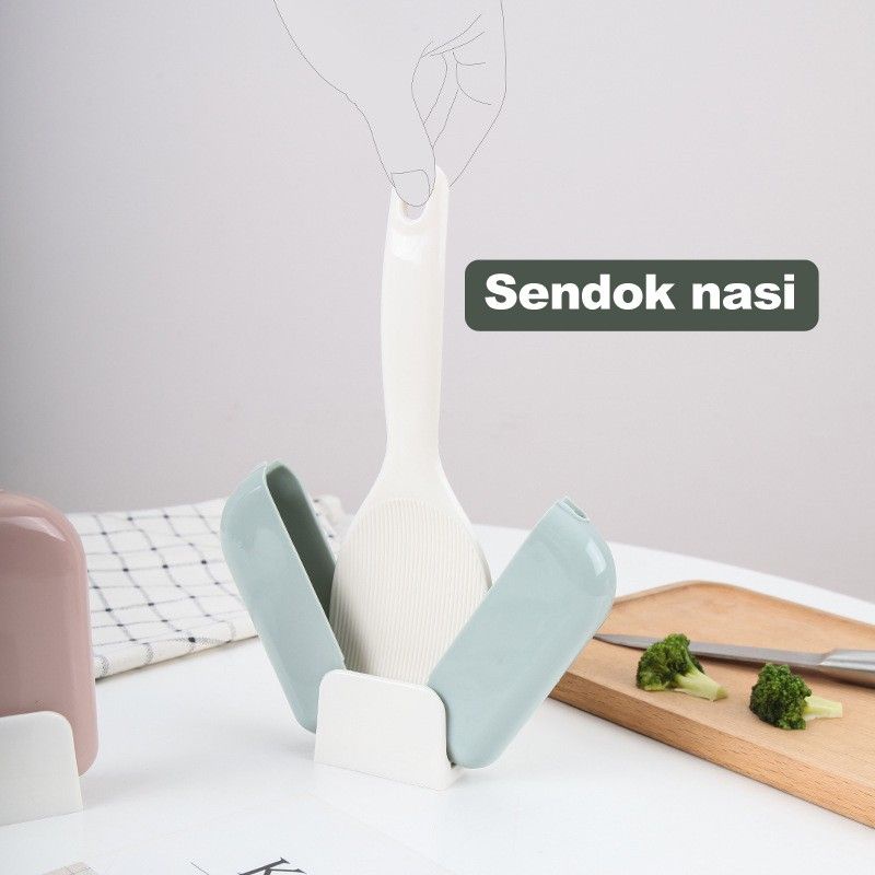 CENTONG NASI OTOMATIS / SENDOK NASI DENGAN PENUTUP OTOMATIS