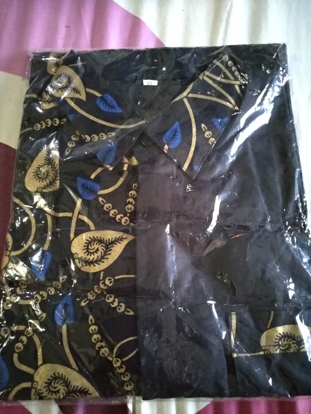 Baju Couple Maura Couple - Sania Ruffle Batik Couple Ori Ndoro Jowi Dnt Bajubatik | Bajucouple M L X