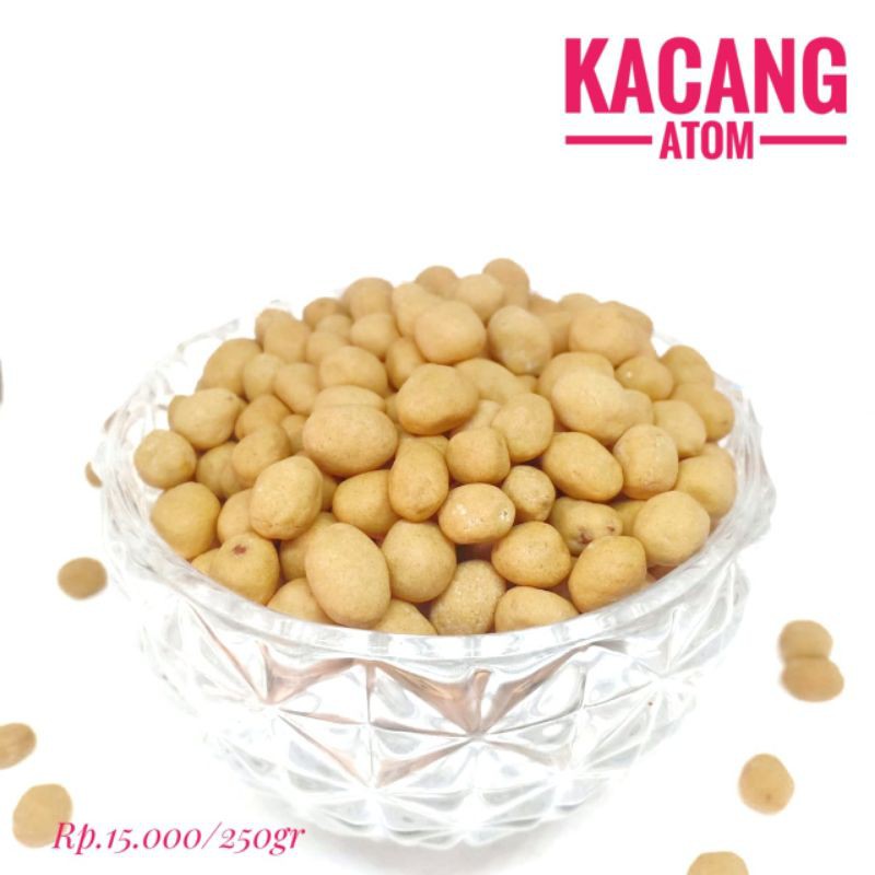 

Snack cemilan kiloan kacang atom 250gr