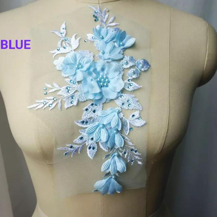 ✺ LACE BORDIR BUNGA 3D IMPORT ➯