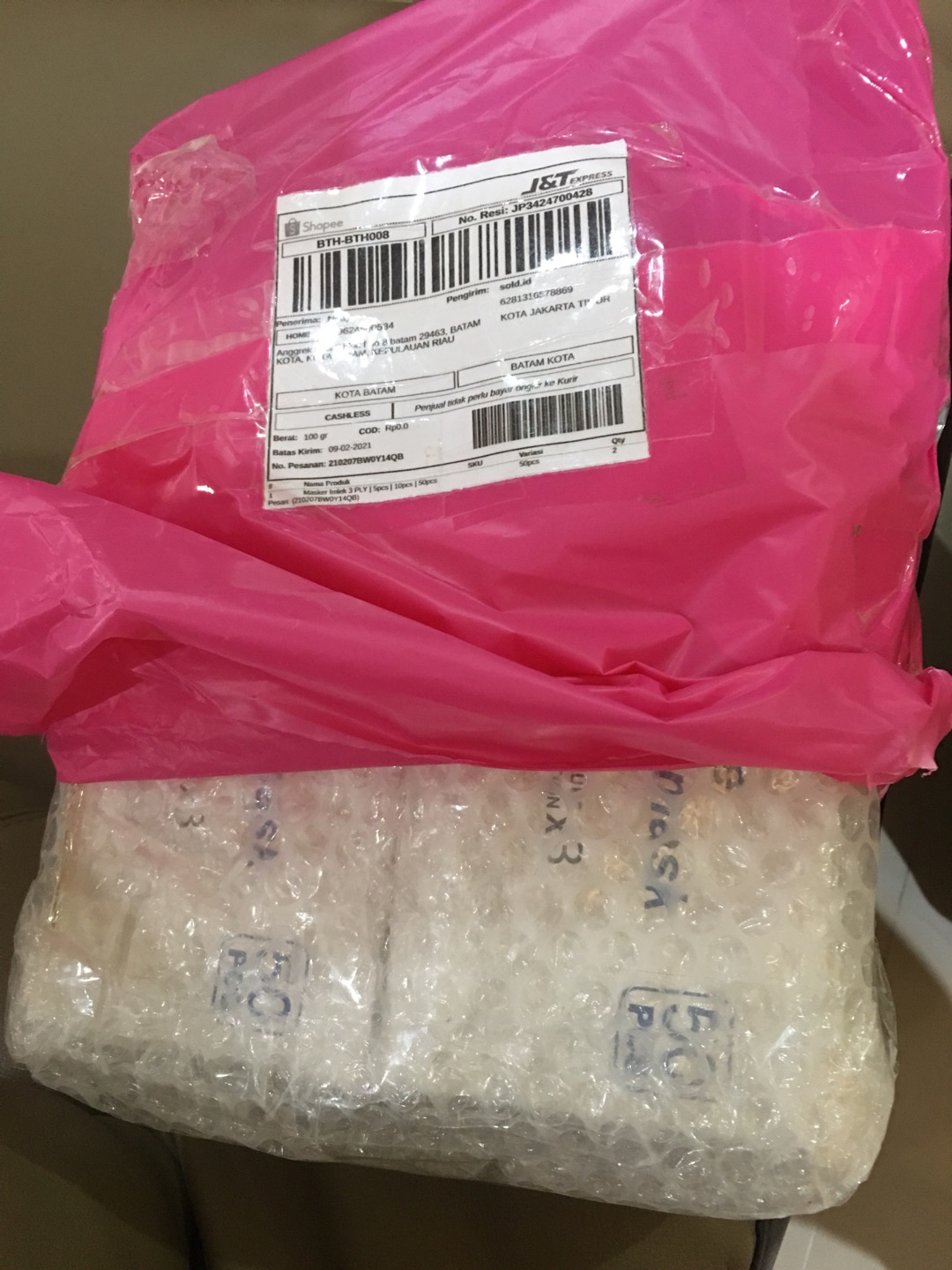 Masker Imlek 3 Ply | 5pcs | 10pcs | 50pcs