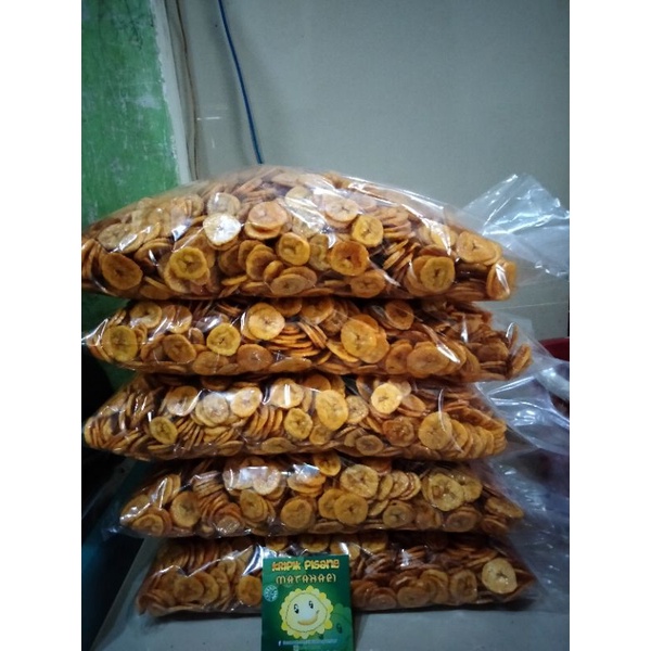 

Kripik pisang manis loss losan