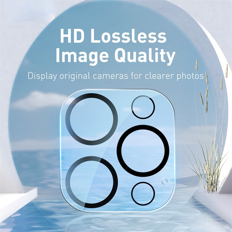 Pelindung Lensa Kamera Belakang Untuk IP 14 Pro Max / Tempered Glass