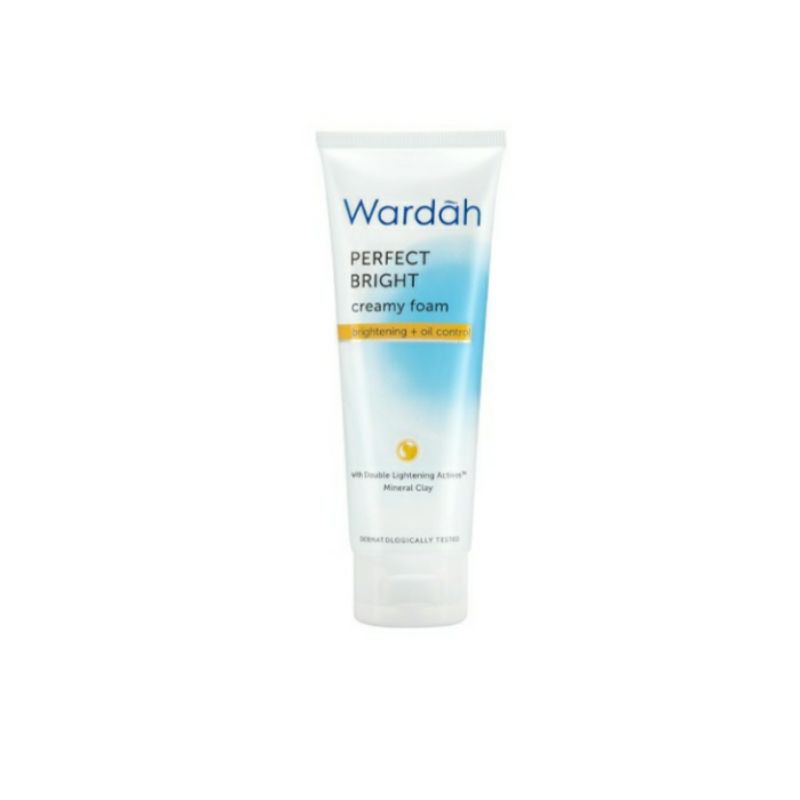 Wardah Perfect Bright Creamy Foam Brightening + Oil Control 100 ml