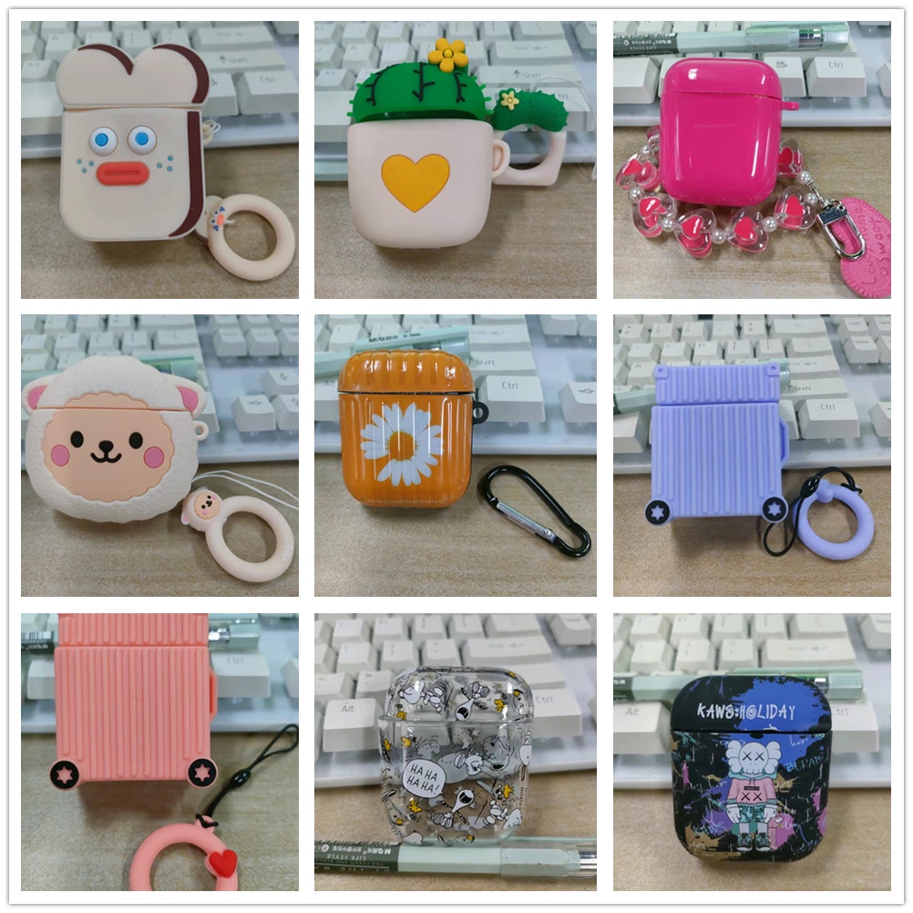 Case Pelindung Earphone TWS Untuk Airpods 1 2 I13 Inpods 13 12 I12 I11 I9S I23