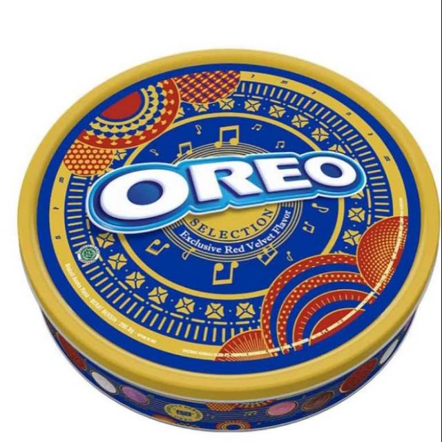oreo selection tin 286 gr kaleng