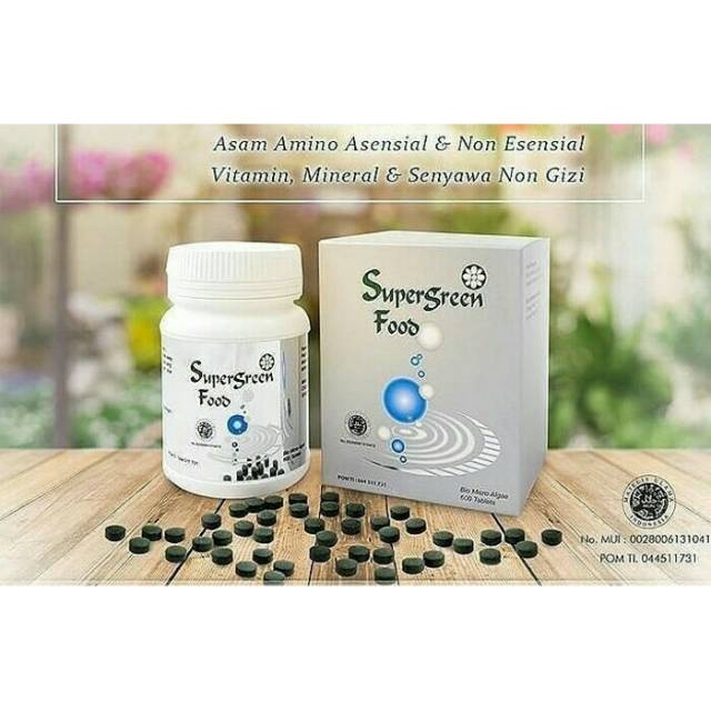 Super Green Food 600 Tablet