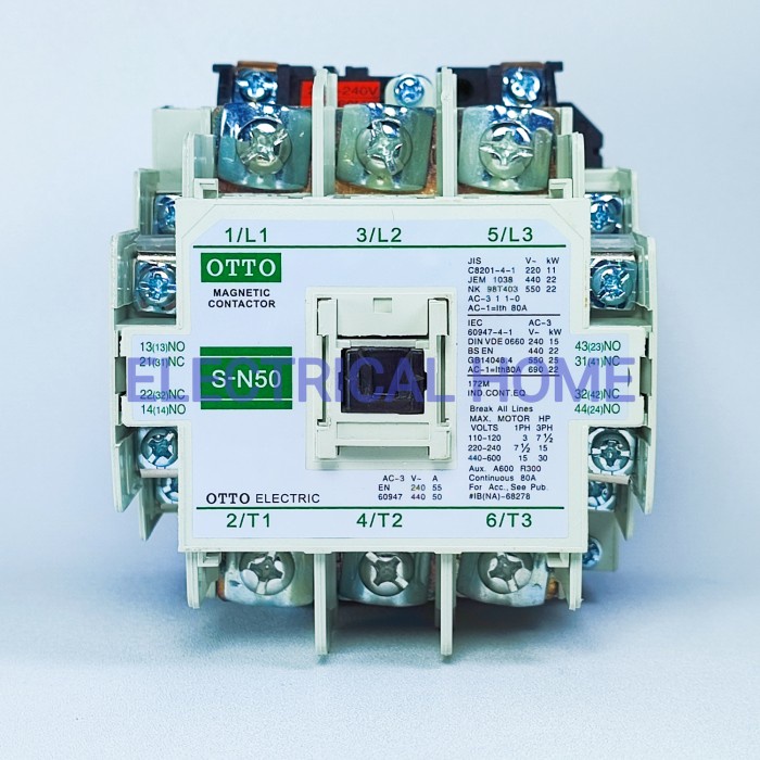 MAGNETIC CONTACTOR SN-50 220VAC