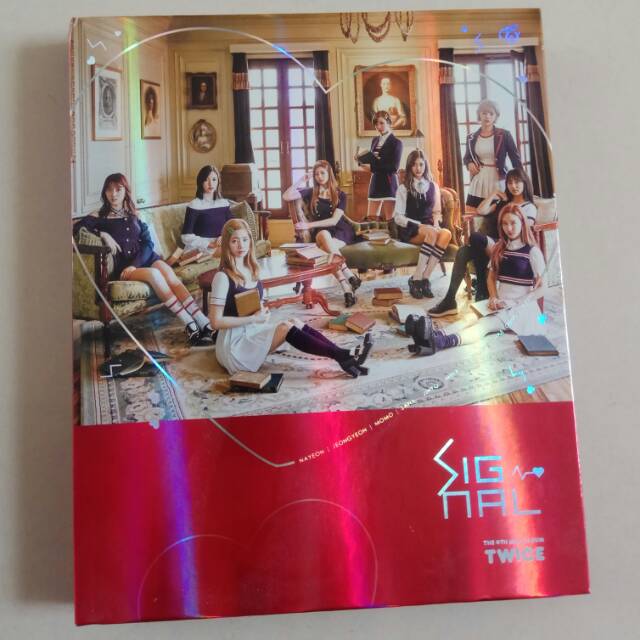 TWICE ALBUM - SIGNAL RED NAYEON CD PLATE ALBUM ONLY