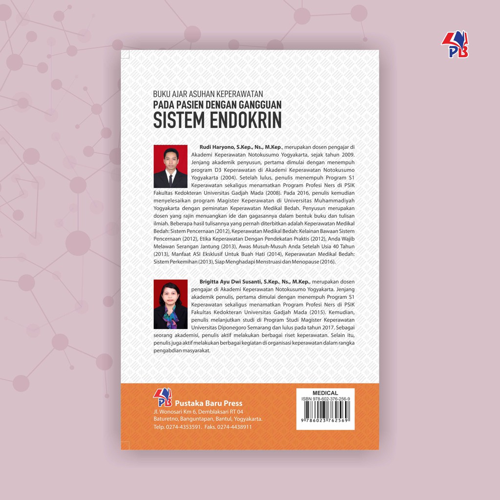 Buku Keperawatan Asuhan Keperawatan Pada Pasien dengan Gangguan Sistem Endokrin / Mahasiswa D IV PB Press Orange-1