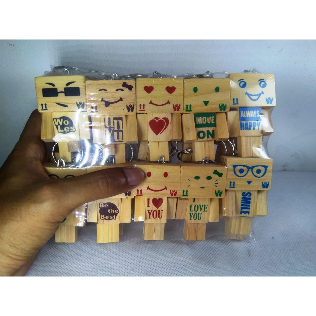 SET GANTUNGAN KUNCI DANBO ISI 20. GANTUNGAN KUNCI UNIK. GANTNGAN KUNCI LUCU. RIENS COLLECTIONS