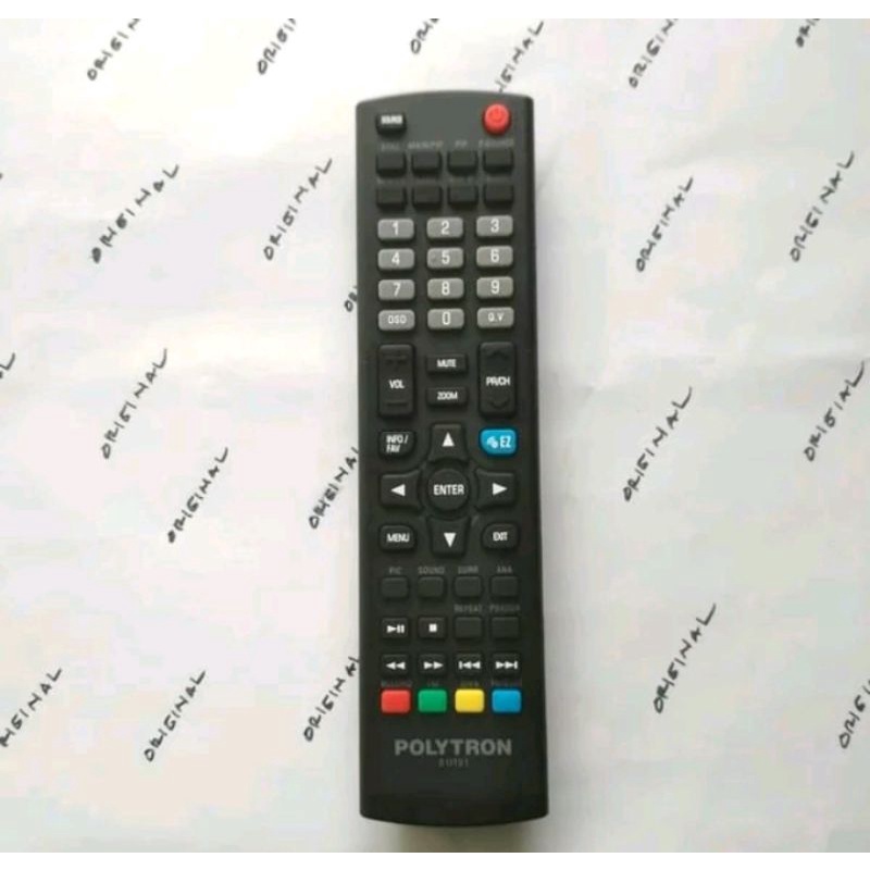REMOTE REMOT TV LED POLYTRON ORI SEKEN