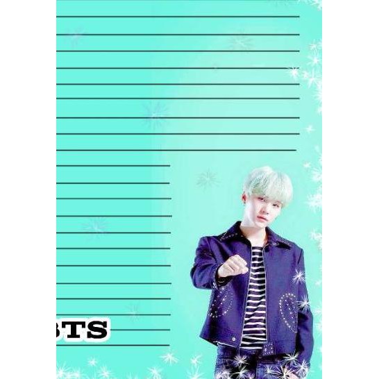 

PALING HOT!! KODE-764 Kertas isi buku binder BTS / Isi loose leaf / kertas refill buku