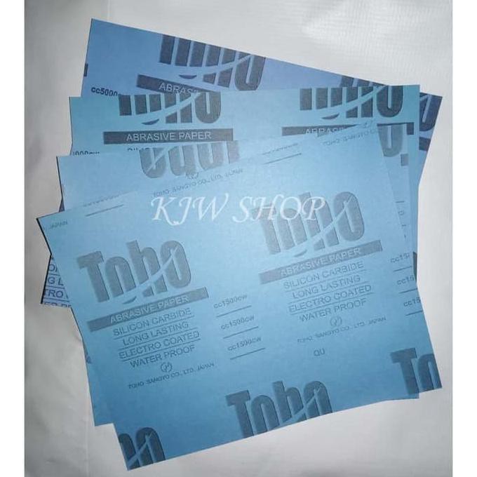 Amplas / Kertas Gosok Batu AKIK GRID 2000, 3000, 5000 BERMUTU
