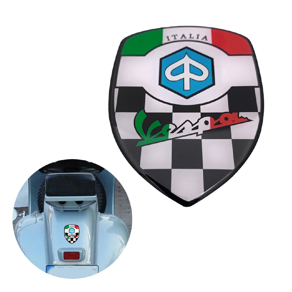 3D Motorcycle Decal Italy Stickers Replace Logo Sticker Case for PIAGGIO VESPA GTS GTV LX LXV 125 250 300 Ie Super