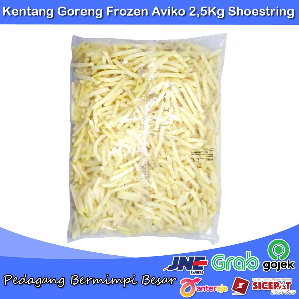 Kentang Goreng Aviko 2,5Kg Shoestring Straight Cut | French Fries