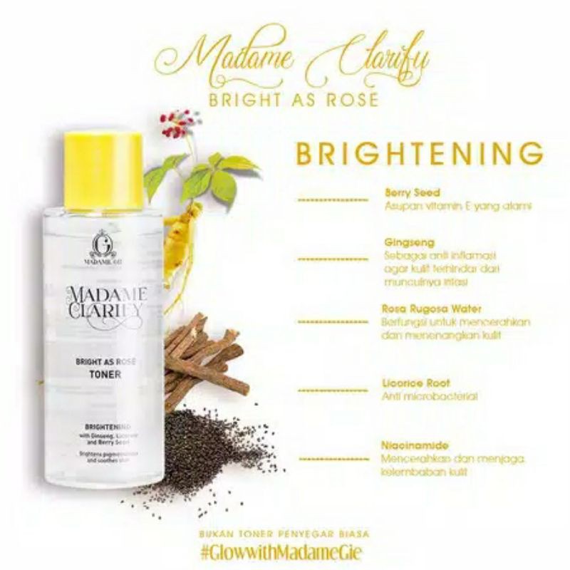 ☃Cutezz_Ching1☃Madame Gie Madame Clarify Face Toner 100ml