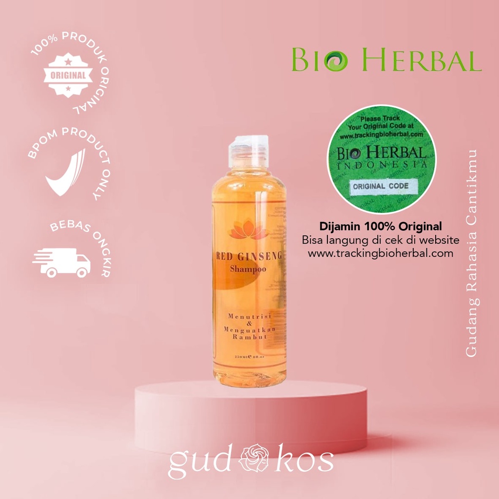 Red Ginseng Hair Tonic BPOM Original