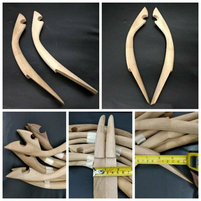 Siyah Handle - Jati - Siyah TradBow - Busur Panah Tradisional - HorseBow - Kaiyuan