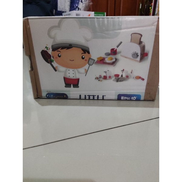 Little Chef mainan edukasi anak masak masakan