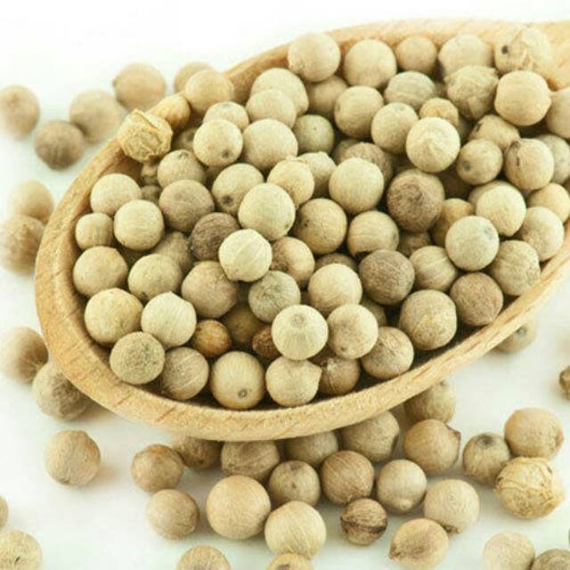 

Lada Putih Utuh (Whole White Pepper)