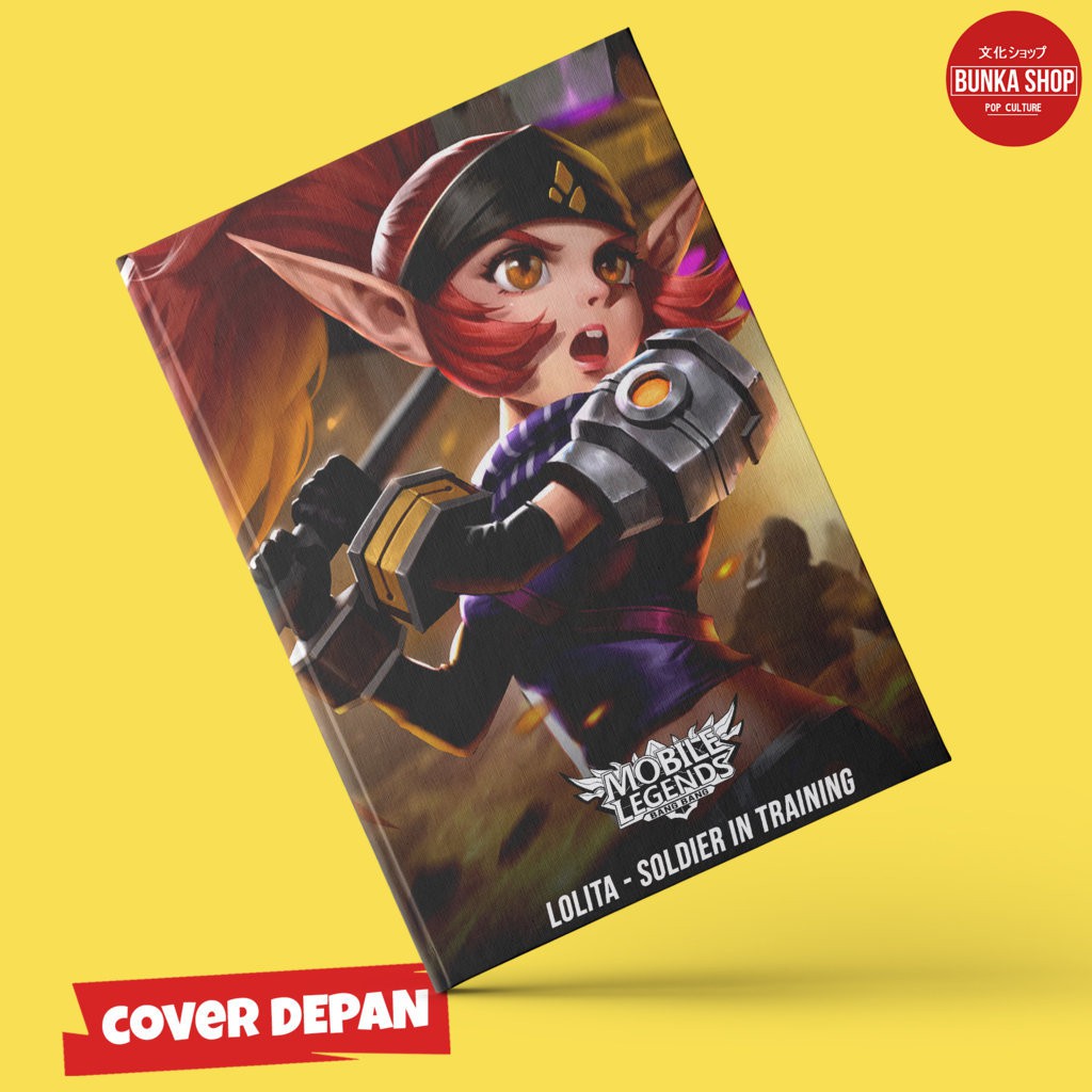 

Note Book Game Mobile Legends Lolita Soldier Hardcover A5 Buku Tulis Catatan Murah Jurnal Agenda Planner