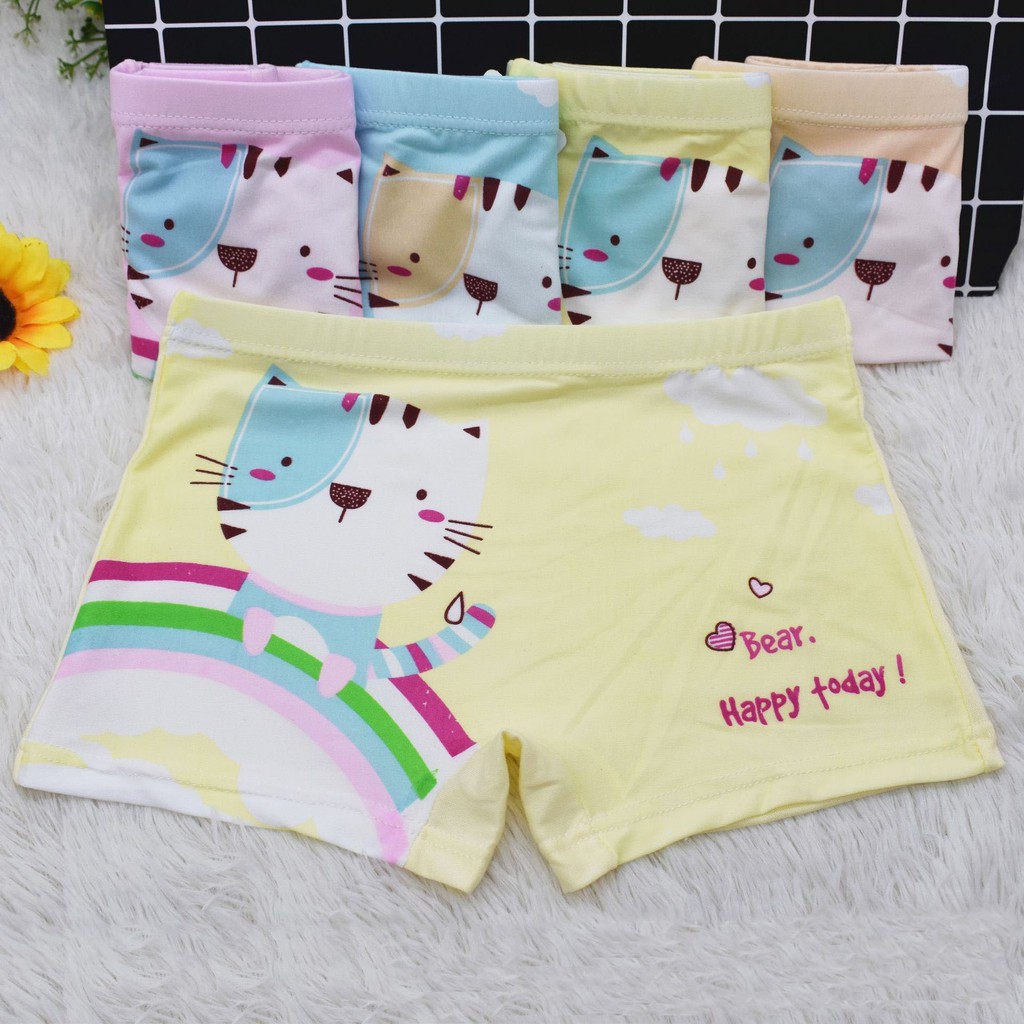 Celana Dalam Anak Motif binatang Boxer bayi Celana Dalam 2-13 Tahun q02