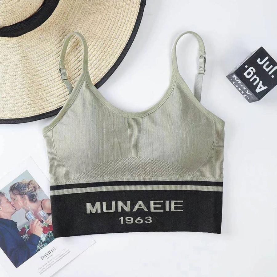 Sport Bra / Gym Bra / Bra Tanpa Kawat Munafie