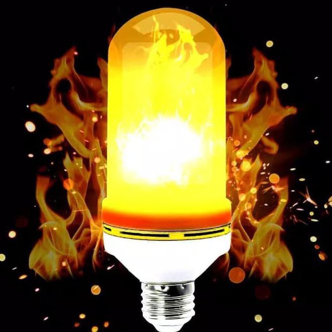 Lampu Emergency Taman Bohlam Api / Lampu Led Api/ Bohlam Api Mitsuyama