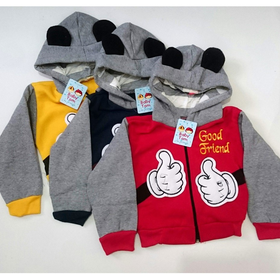 BABY TOM –  Jaket Bayi Laki Laki Karakter GoodFriend-2