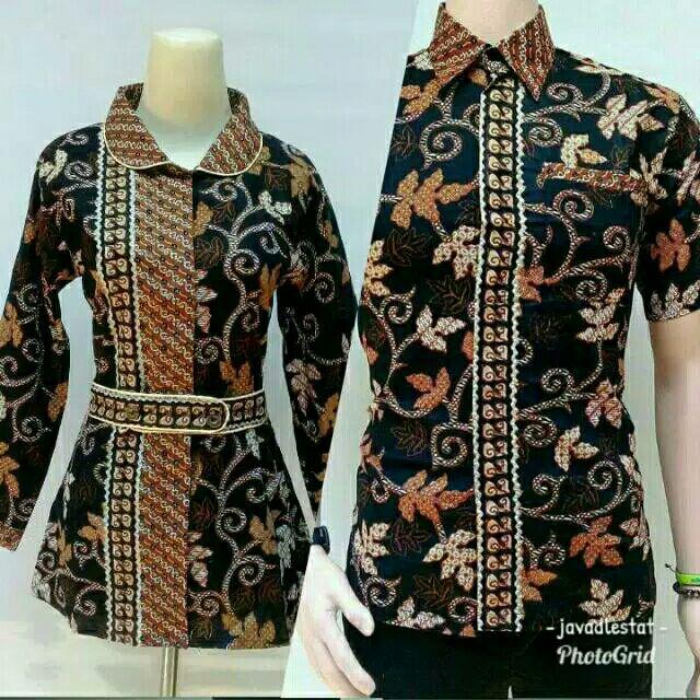Couple Batik Pekalongan - Sarimbit Batik Tr20