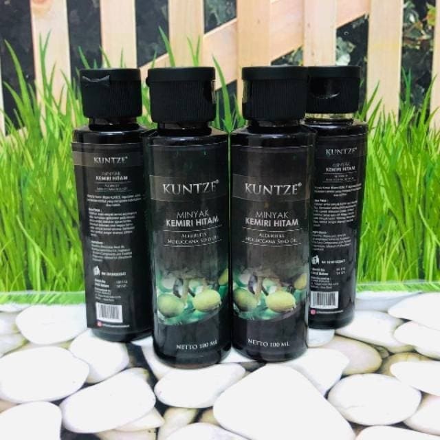 MINYAK KEMIRI HITAM OBAT PENUMBUH RAMBUT PENGHITAM RAMBUT ALAMI