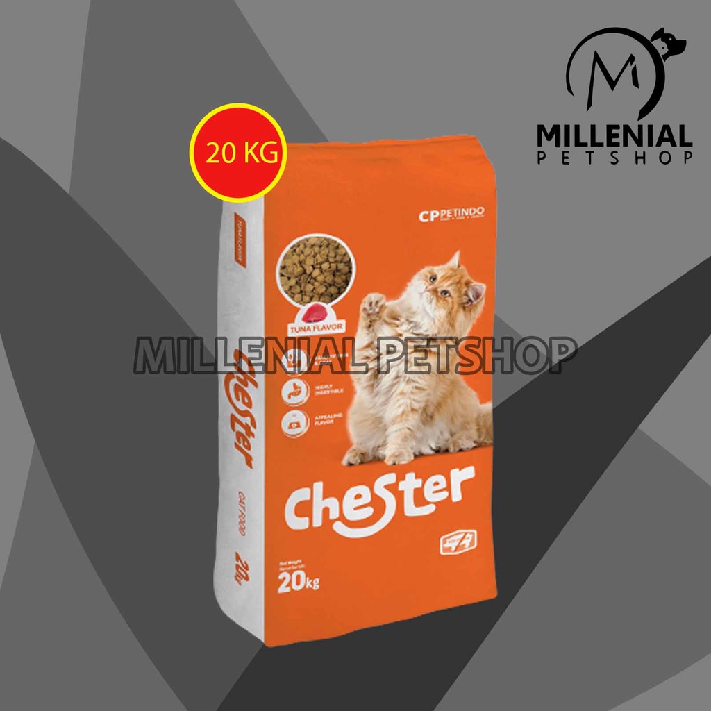 Chester Cat Food Adult Makanan Kucing Dewasa Tuna 20 Kg