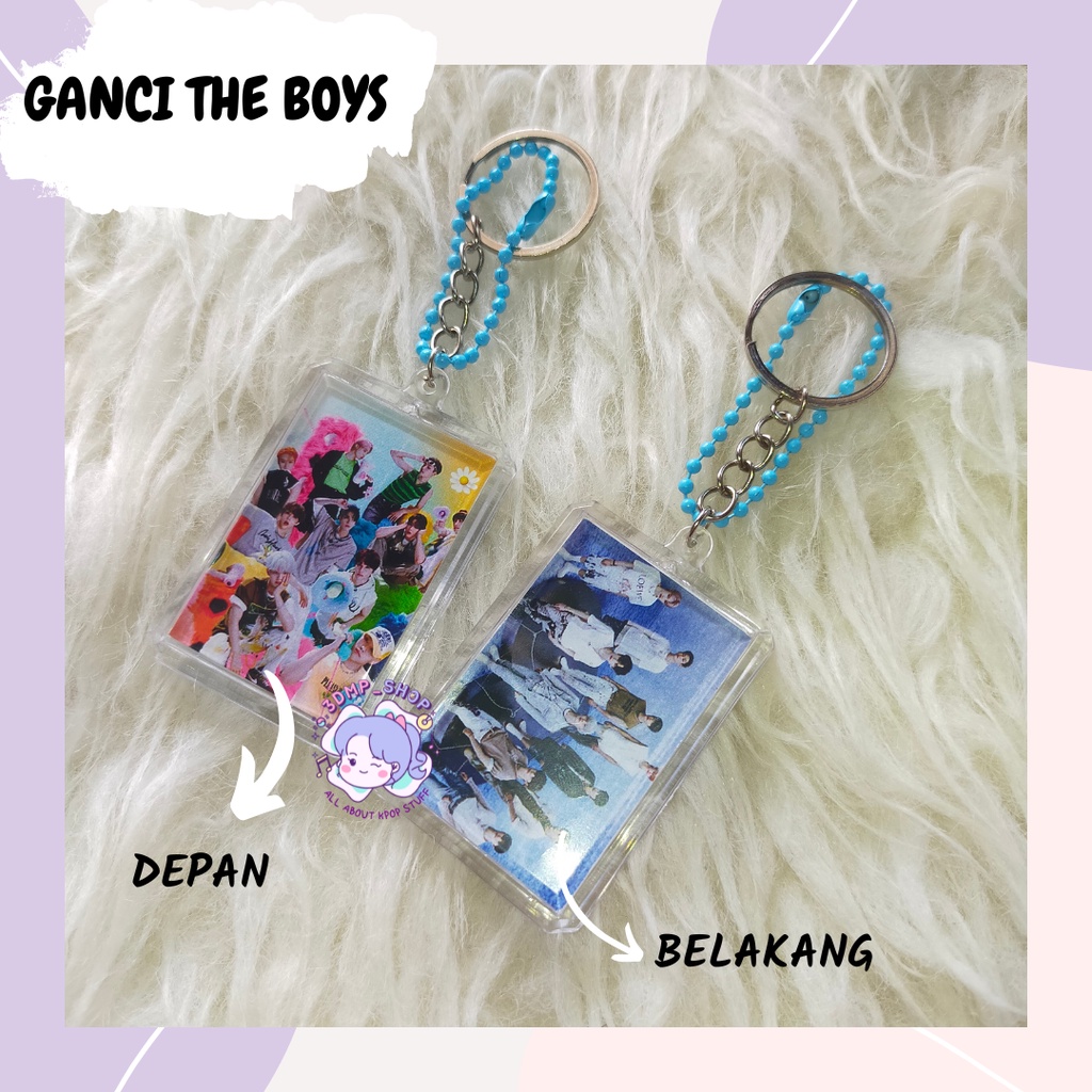 KEYCHAIN GANTUNGAN KUNCI GANCI THE BOYZ WHISPER