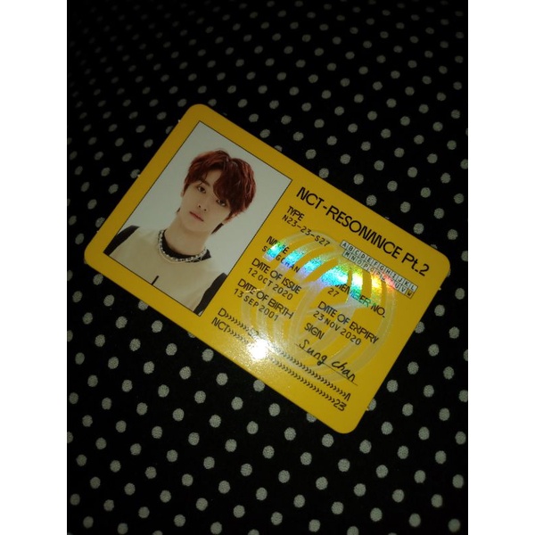

Id Card Sungchan