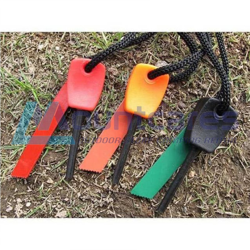 Fire starter outdoor survival magnesium flint stone Pematik Api Korek Gunung