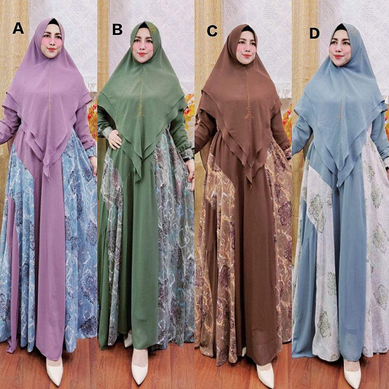 Setelan Rok Import Ori TRQ / AURA SERIES BY LUX SYARI (READY)
