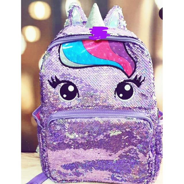 Tas unicorn dan boneka BT21 Murmer banget