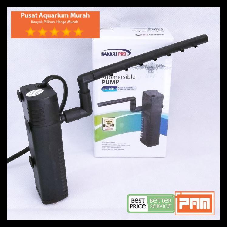 TERLARIS Pompa Filter Aquarium Kecil Sakai Pro Sp1000L Sp 1000 L Cuma 6 Watt