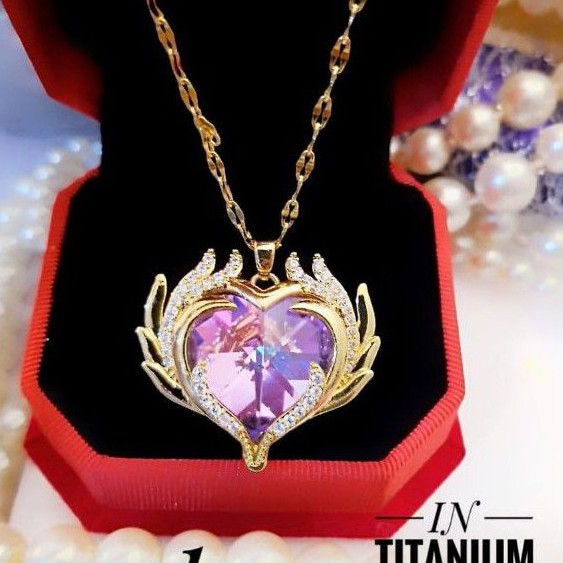 Titanium Kalung LOVE 664k