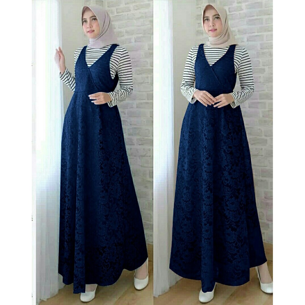 HCL Dress Areni - Dress Muslimah - Gamis Muslimah - Dress hijabers - Baju Muslimah - Maxi Muslimah